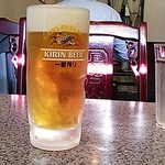 知味亭 - 生ビール