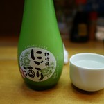 Tsuwano - 「松竹梅にごり酒(650円？)」松竹梅の清酒が一杯サービス