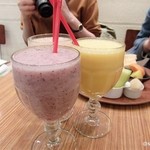 ミキ フルーツ カフェ - ぶどうMIXジュース
イチジク＆MIXジュース　果物店のミックスジュース　