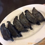 Bamiyan - 粗挽き肉黒餃子431円