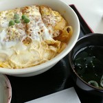 山田うどん - かつ丼　６１０円