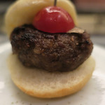 あもん ヨコ - ミニハンバーガー　ズームアップ