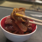 あもん ヨコ - すき焼き喰らう