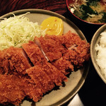 Tonkatsu Daikichi - ロースジャンボカツ定食