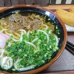 うどん処幸 - 肉うどん♪＋いなり×２♪