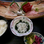 和食処天匠 - さしみ定食 ¥1,800