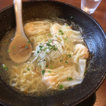 麺らいけん - 塩海老雲吞麺