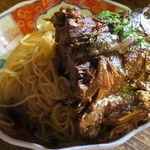 翼果楼 - 焼鯖そうめん