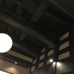 草庵 - 内観 大梁