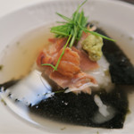 おおさか料理  浅井 - こちらは、鮭茶漬け