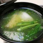 おおさか料理  浅井 - ぐじと蕪の椀物