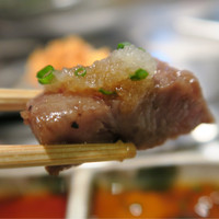 ステーキハウス華 - おろしポン酢で
