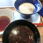 TOMOZUNA - 赤だし、茶碗蒸し
