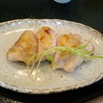 そば処 橘 - 地鶏の塩焼き　たまらない美味しさ　￥６００