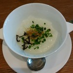 オールデイダイニング オアシスガーデン - 最後にお粥を食べちゃった。