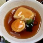 Tsukasaya Ryokan - 郷土料理　女将特製　胡麻豆腐の餡かけ