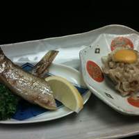 赤坂 津つ井 総本店 - 前菜（ししゃも等）
