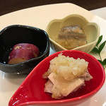 一僖 - 三種の前菜
