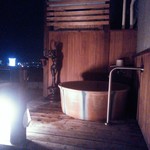 湯快リゾートプレミアム 青雲閣 - 部屋の露天風呂