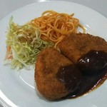 レストラン三幸 - カニコロッケ(500円)