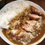 からあげ 青春ど真ん中 - ある日の限定メニュー“からあげカレー”