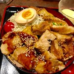 小塙 - 肉彩り丼(大盛)【料理】 