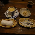 岡本 - 秋の味覚御前　デザート