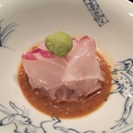 まき村 - 鯛茶漬けの鯛（2016/9）