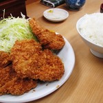 ヒレかつ定食(大)