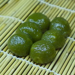 畑野軒老舗 - 抹茶団子(160円)