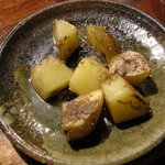 チャテオあくさん - 鰯の糠漬けを塗り込んだお芋さん