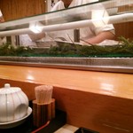 蛇の市 - カウンター席にピットイン(^^♪