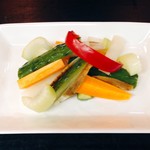立ち飲み Yasu - 野菜のピクルス