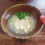 鶏塩そば（700円）