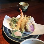 志蕎庵 江月 - 蕎麦三昧の天ぷら