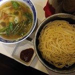 麺哲支店 麺野郎 - 鱧と松茸の潮仕立て塩つけ麺(2016/11)