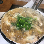 あらかると - 牡蠣 ちょっと醤油で火を通して