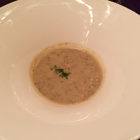 レストラン フィオーレ - ひよこ豆のスープ   フォカッチャにあいます♡