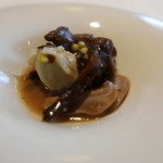 ウシマル - そばがき、ならたけ、ムラサキシメジ