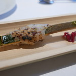 ウシマル - 鴨の焼きリゾットと鴨のささみ