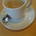 Joiful - ドリンクバーの深煎りコーヒー(フレッシュ投入後)