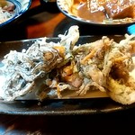 ゆうなんぎい - モズクのてんぷら