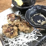 宮崎の地鶏 - つくね 500yen