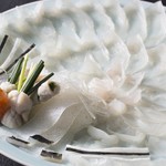 Fugu sashimi