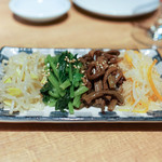 炭火焼肉 なかはら - キムチ盛り合わせ（追加）