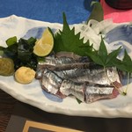 多丸屋 - 秋刀魚刺身201610