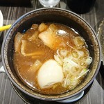 なるとや - なるとや  つけ麺  つけ汁アップ