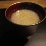 虎白 - 白子と聖護院蕪のスープ