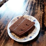 チョコレートケーキ　単品400円/セット飲み物料金+200円