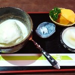 不動茶屋 - 青ばた豆腐